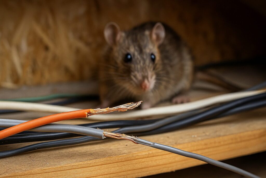 Rodents and Wiring Why Pest Control Is Also Fire Prevention in vancouver wa