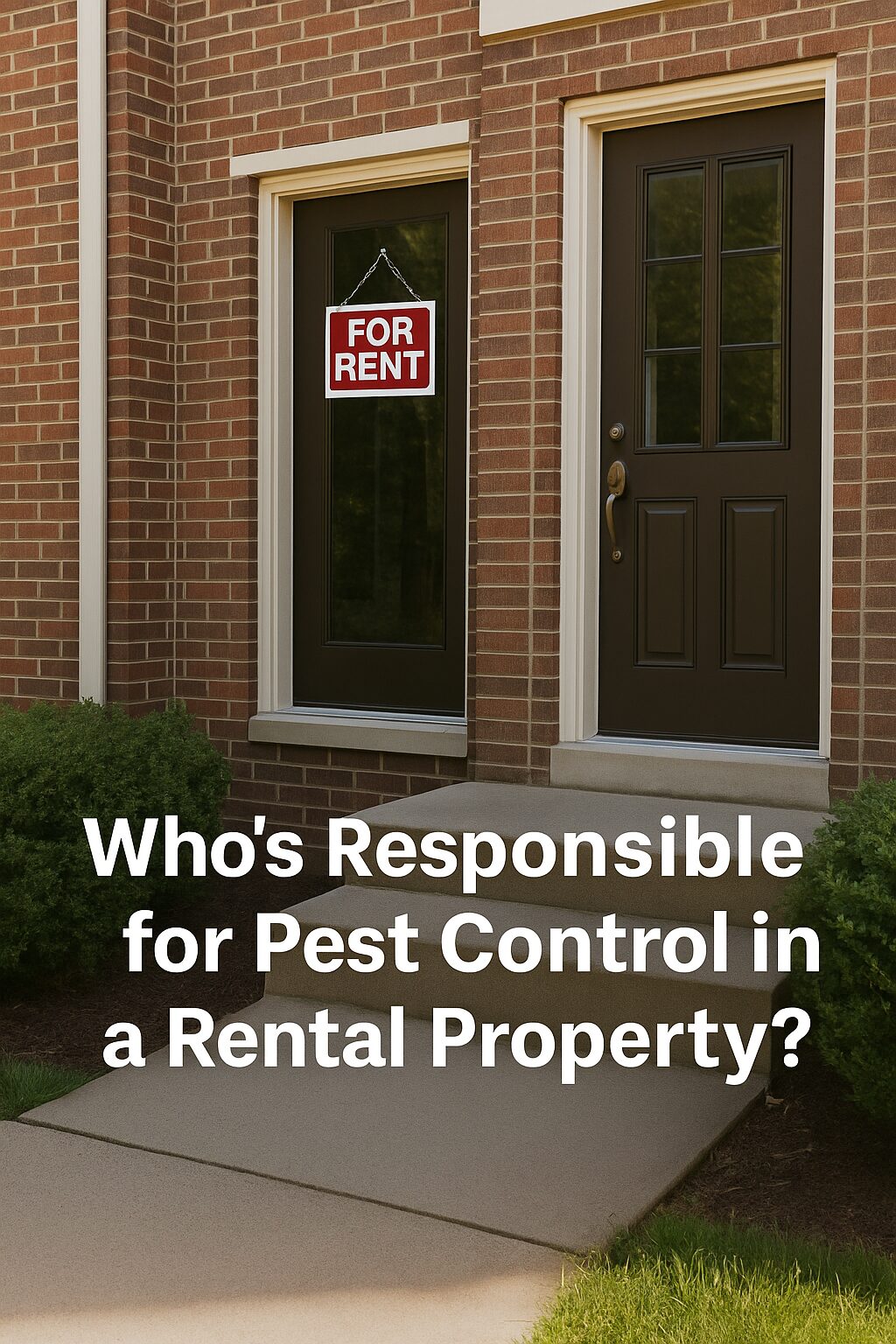 Who’s Responsible for Pest Control in a Rental Property?